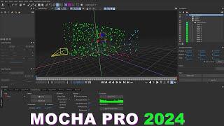 Mocha Pro 2024  |  3D Tracking and Camera Solver