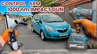 Meriva Control arm with 1000 Nm impact gun