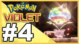 Pokemon Violet WALKTHROUGH PLAYTHROUGH LET'S PLAY GAMEPLAY - Part 4