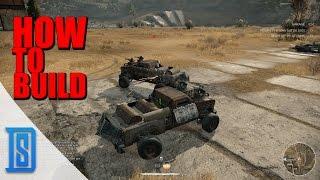 Crossout-HOW TO BUILD YOUR FIRST VEHICLE/CRAFTING QUICK LOOK!