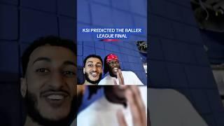 KSI predicted SDS to win Baller League! #ksi #jjolatunji #sds #sharky #ballerleague