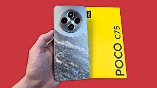 POCO C75 - ГИГАНТ С КРУТЫМ ДИЗАЙНОМ!