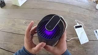 Мухоловка с Али.  Репелент от насекомых.  Отпугиватель.  Xiaomi Mijia Mosquito Killer. Ловушка УФ.