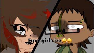 Emo girl rizz|Oc introduction| Part 1[MoriK]