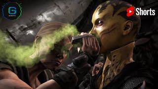 Mortal Kombat X Sonya Blade Target Marked Fatality in reverse #shorts