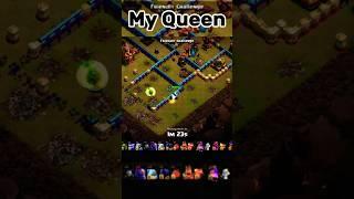 My Queen #clashofclans #coc #clashrooney #supercell #cocfunnyvideo