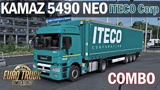 ETS2 1.33 COMBO|KAMAZ 5490 NEO ITECO Corp Euro Truck Simulator 2