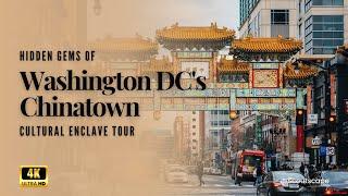 Hidden Gems: Chinatown Washington DC | 4K Walking Tour