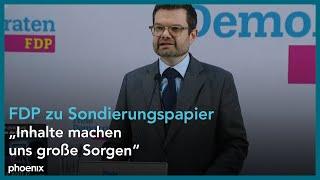 FDP: Parteipressekonferenz | Marco Buschmann & Christian Dürr + Einordnung Prof. Kronenberg | 10.03.