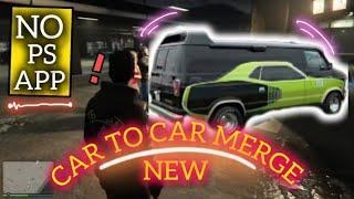 IT'S BACK NO PS APP Car To Car Merge In Gta Online (BACK TO BACK) #gta #gtaonline #cartocarmerge