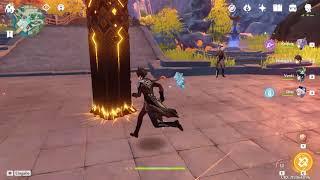 How to make Zhongli's hair glow forever | Genshin Impact