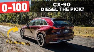 2024 Mazda CX-90 D50e review: 0-100 & POV test drive