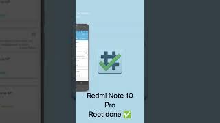 Redmi Note 10 Pro Root Android 13 Root