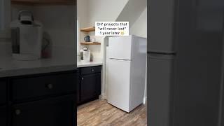 Here’s how my “worst” DIY projects look ONE YEAR LATER. 🫣