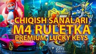 M4 KEYINGI PREMIUM, RULETKA CHIQISH SANALARI