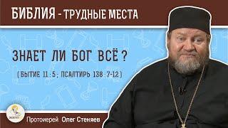 Знает ли Бог всё (Бытие 11:5; Псалтирь 138:7-12)?  Протоиерей Олег Стеняев