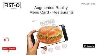 Restaurant menu in augmented reality - Menu AR