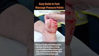 Easy Guide to Foot Massage Pressure Points #FootMassage #Reflexology #FootHealth #EasyMassage
