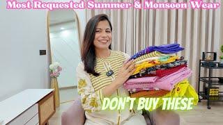 Most Requested Summer & Monsoon Wear Kurtas & Kurta Sets Haul | Dream Simple