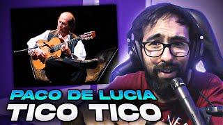 Tico Tico - Paco de Lucía PROFESOR de Música REACCIONA