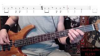 Jacob's Ladder by Rush - Bass Cover with Tabs Play-Along