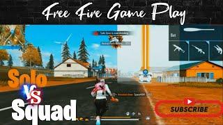 Solo VS Squad | Game Play | Garena Free Fire | Xiam Gaming