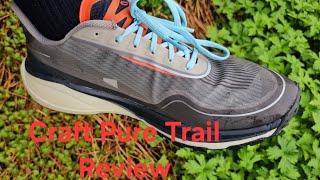 Craft Pure Trail Trailrunningshoes In-Depth Review [VS Asics Trabuco 12]!