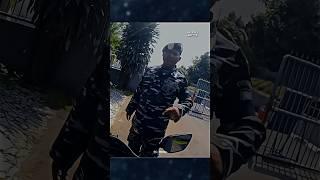 nyasar ke komplek TNI motovlog ini sampe dimarahi oleh anggota TNI #shorts