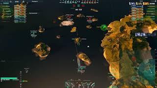 WoWs - как подставиться под огонь союзников
