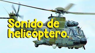 Helicóptero - Sonido de helicóptero.