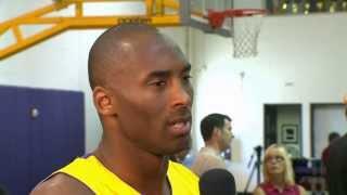 Kobe Bryant Discusses Recovery from Injury