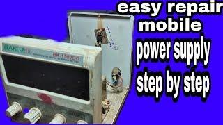 Mobile repairing DC power supply step by step repair