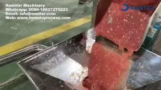 Automatic Concentrate Tomato Sauce Making Machine