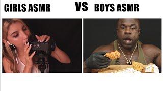 Girls ASMR vs Boys ASMR