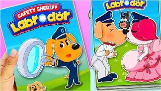 14 Minutes Making Quiet Book Sheriff Labrador married | Sheriff Labrador Catching Criminals