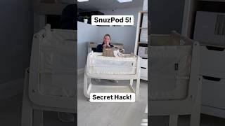 Secret Hack Alert! Did you know? Removing 2 wheels from your SnuzPod 5 = perfect Reflux Incline!