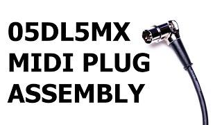 Switchcraft 05DL5MX MIDI Plug Assembly