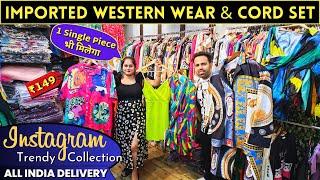 Imported Western wear Dress & Cord Set | Ladies Party wear dresses for Womens Tops Market in Delhi