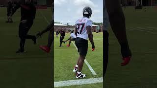 Jalon Walker putting in work during Rookie Mini Camp   #nfl #atlantafalcons #falcons