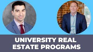 University Real Estate Programs with Patrick Nessenthaler