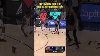 Victor Wembanyama BREAKS Out the Eurostep — Over Durant!