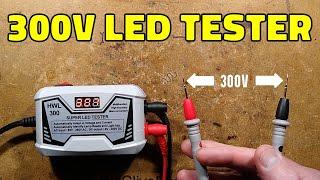 High voltage LED tester with VERY clever circuitry (and hidden features)