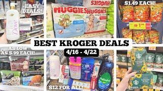 BEST KROGER DEALS | 5X DIGITAL COUPON EVENT | SAVE MONEY ON GROCERY & HOUSEHOLD ITEMS | 4/16 - 4/22
