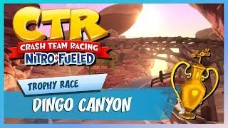 Crash Team Racing Nitro-Fueled | Dingo Canyon | Trophy Race (HARD)