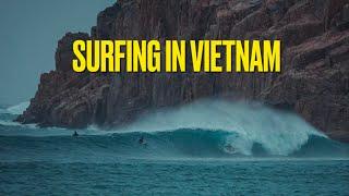 Surfing in Vietnam