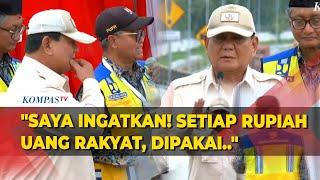 [FULL] Pesan Tegas Presiden Prabowo Resmikan Fly Over Madukoro Semarang: Uang Rakyat Untuk Rakyat!