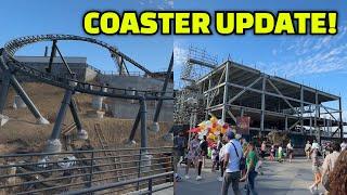 BIG Fast & Furious Rollercoaster Update Today at Universal Studios Hollywood New Supports and Track