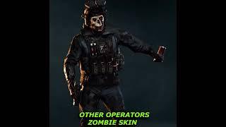 "Alone" Ghost vs Zombie Operators #callofduty #warzone