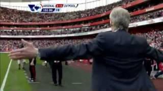 Kenny Dalglish tells Arsene Wegner to "Piss Off!!"