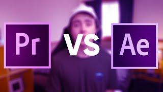 What Should You Use? | Adobe Premiere Pro vs After Effects